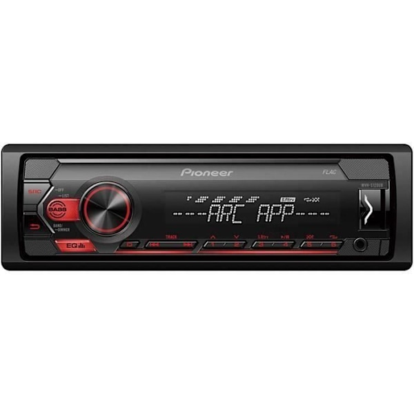 Bilradio - Mvh-s120ub - Sort - 4 x 50 W - Aftageligt panel - Android kompatibel
