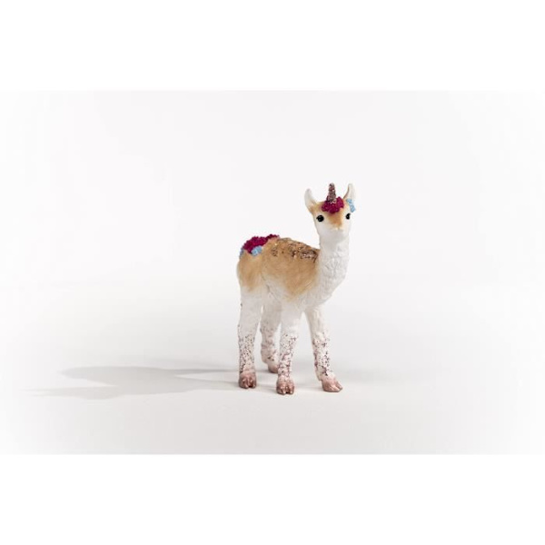 SCHLEICH Llama Enhjørning Figur - Model 70743 - Til børn fra 5 år - Flerfarvet Flerfarvet