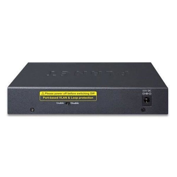 Planet GSD-604HP, Managed Network Switch, Gigabit Ethernet (10-100-1000), Ethernet-forbindelse