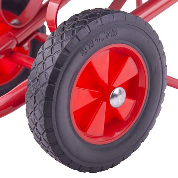 Bigjigs Toys - 2-pyöräiset kottikärryt lapsille - BIGJIGS grå