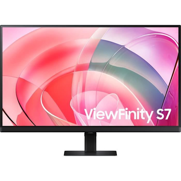 PC Skærm - SAMSUNG - ViewFinity S70D - 27" 4K 3840x2160 - UHD - IPS Panel - 300cd/m2 - 5 ms - 60Hz - HDMI - Drejbar / Justerbar Sort