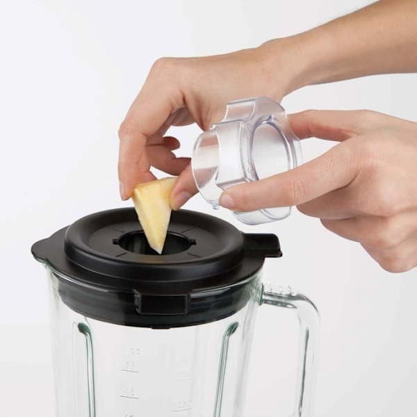 Blender BLACK+DECKER BXJB1200E på 1200W, 3 programmer + justerbare hastigheder, skål på 1.5L, 6 blade i rustfrit stål, skridsikker bund