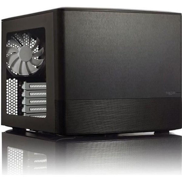 FRACTAL DESIGN Node 804 PC CASE - Sort - Micro ATX Format (FD-CA-NODE-804-BL-W) Sort