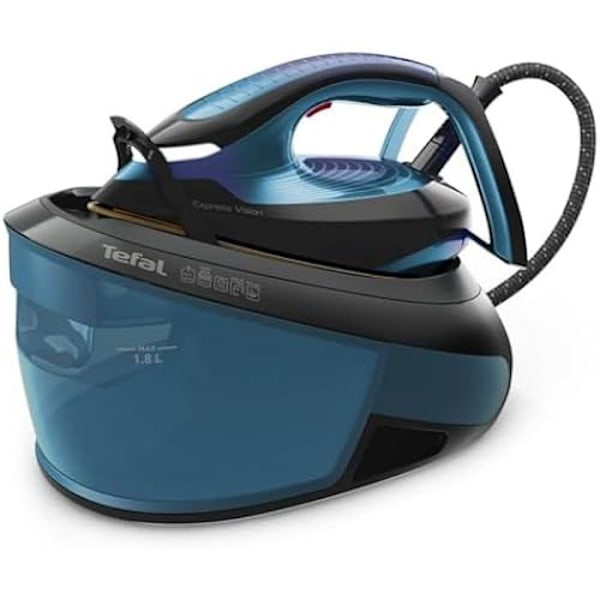 Tefal Express Vision SV8151 2800 W 1,8 L höyrygeneraattori Durilium AirGlide Autoclean Blue