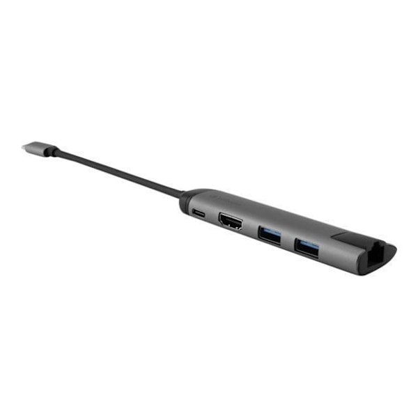 Dockingstation - VERBATIM - USB-C - HDMI - GigE - 128 GB flashhukommelse - 64 GB lager