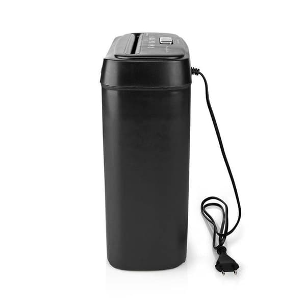 NEDIS Pappersförstörare A4 10L Shredder Svart