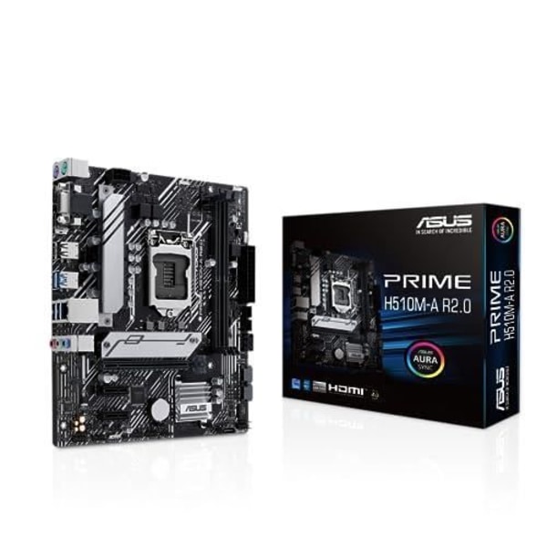 ASUS PRIME H510M-A R2.0 BUNDBORDSSOCKEL INTEL LGA1200 (INTEL CHIPSET