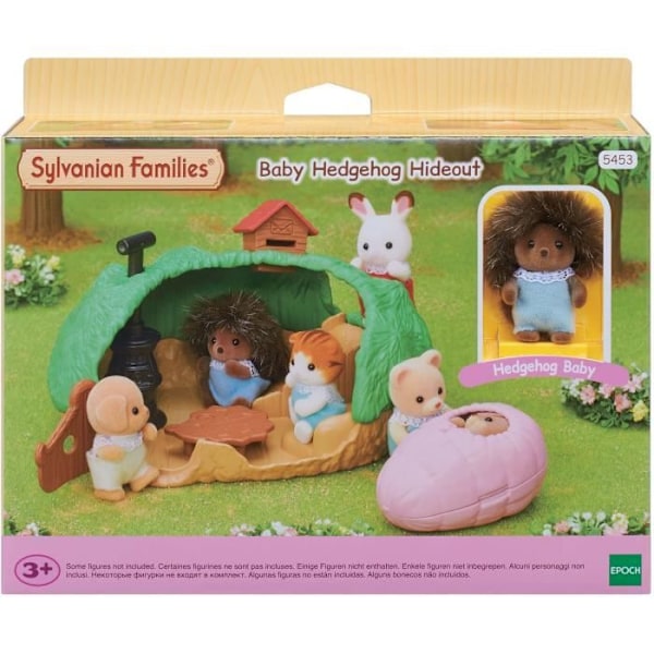 Miniaturefigurer - SYLVANISKE FAMILIER - 5453 - Babyernes gemmested Flerfärgad