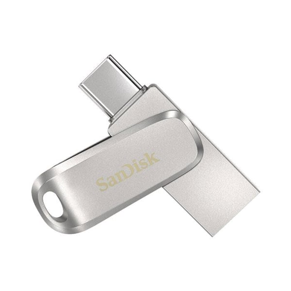 USB-avain - Sandisk - Ultra Dual Drive Luxe - 256 Gt - USB-C - 150 MB/s