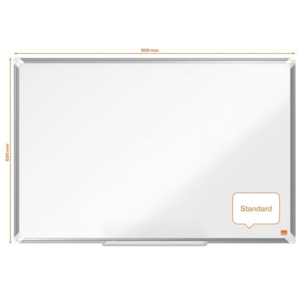 Nobo Premium Plus Magnetisk Whiteboard Stål 90x60 cm