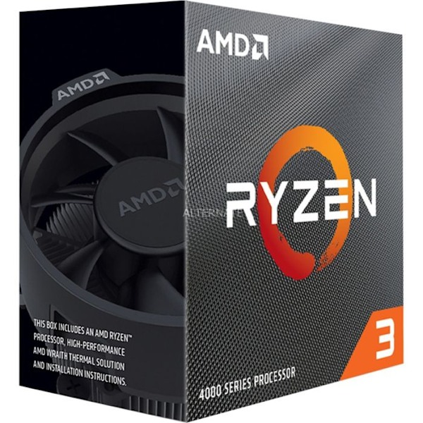 Prosessori - AMD - Ryzen3 4300G - 4 ydintä - Socket AM4 - 4 Mt välimuistia