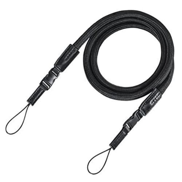 HAMA kamerarem - BRAID 120 - Sort - Clip lukning - Længde 120cm