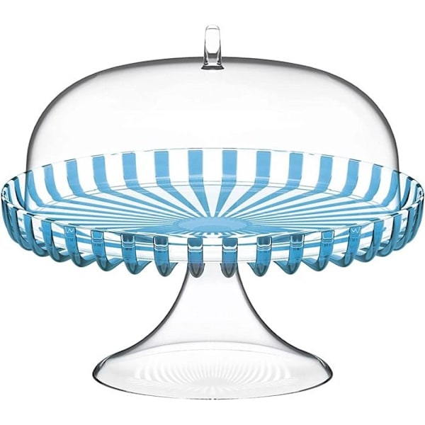 Kakkuteline - Guzzini - Dolce Vita - Biologinen muovi - 31 cm - Kirkas kupu