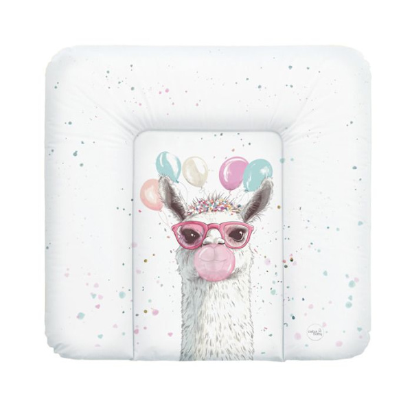 Ceba Baby Paksuvaippa paksu pestävä - Hullu lama, 75x72 cm - Öko-Tex sertifioitu, vedenpitävä Lama galen