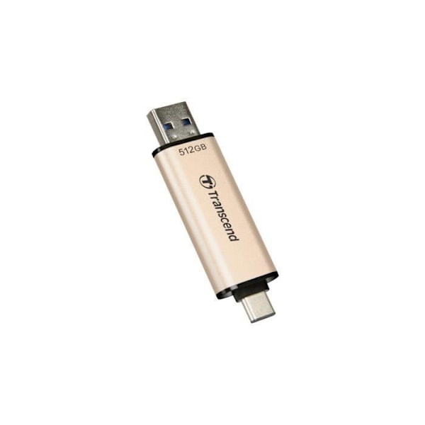 USB-nøgle - Transcend - JetFlash 930C - 512 Go - USB-C / USB-A - Kompatibel med smartphones og pc'er