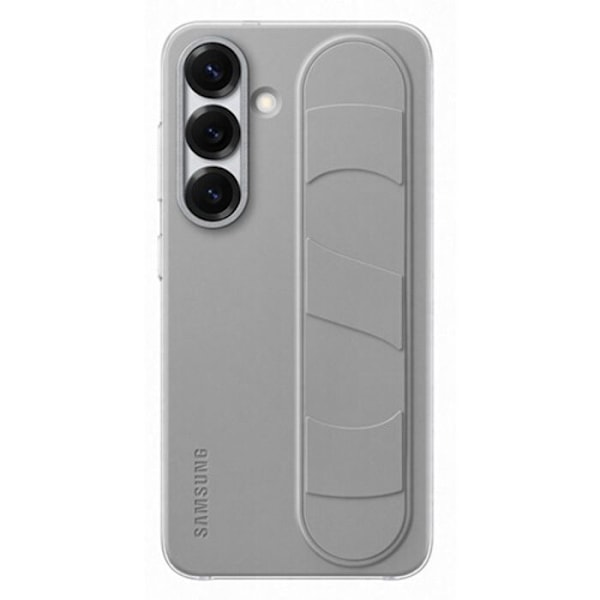 Coque - Samsung - Galaxy S25 - Lys Grå - Støttefunktion - Beskyttelse mod stød og ridser Grå
