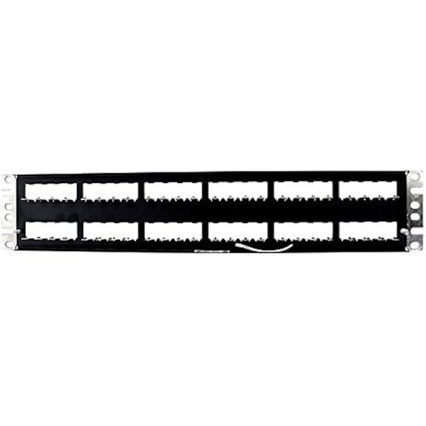 Fördelningspanel - PANDUIT - 48 portar - Metall - 2U - Inomhus
