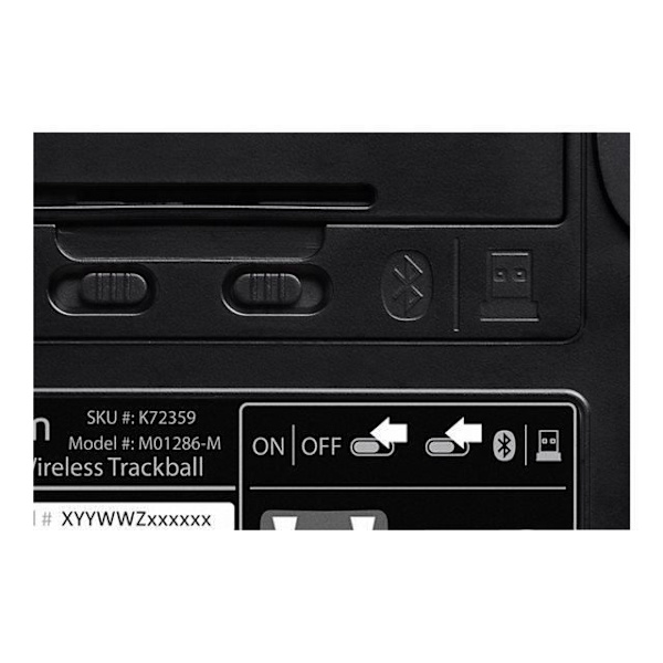 Kensington, Wireless Trackball Expert Mouse®, muokattavissa TrackballWorks™-toiminnolla, Bluetooth-yhteys, musta