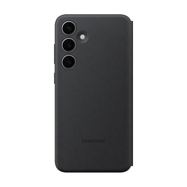 Kuoret ja kotelo - Samsung - Galaxy S24+ - Smart View - Kotelot - Musta - Puolijäykkä Svart