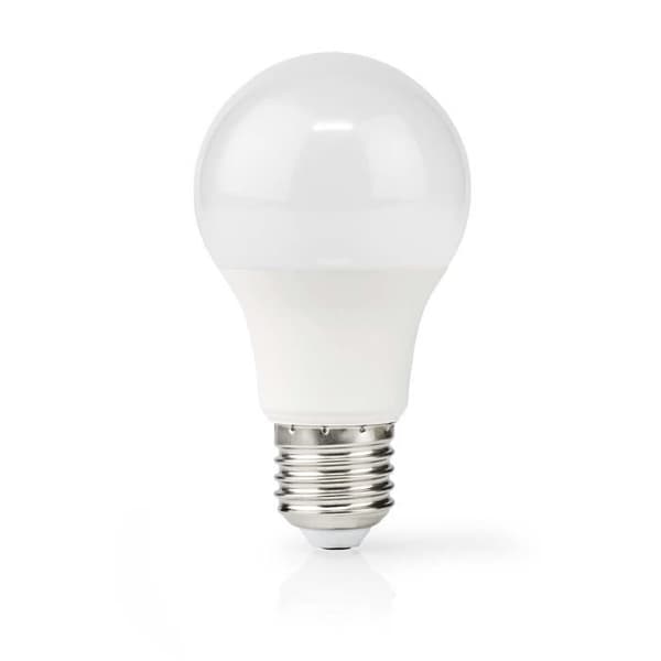 LED-lampa E27 - NEDIS - LBE27A601P3 - 4,9 W - 470 lm - Varm Vit - 3 stycken Vit varmt