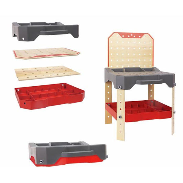 DIY - arbejdsbord - Hape værktøj - E3036