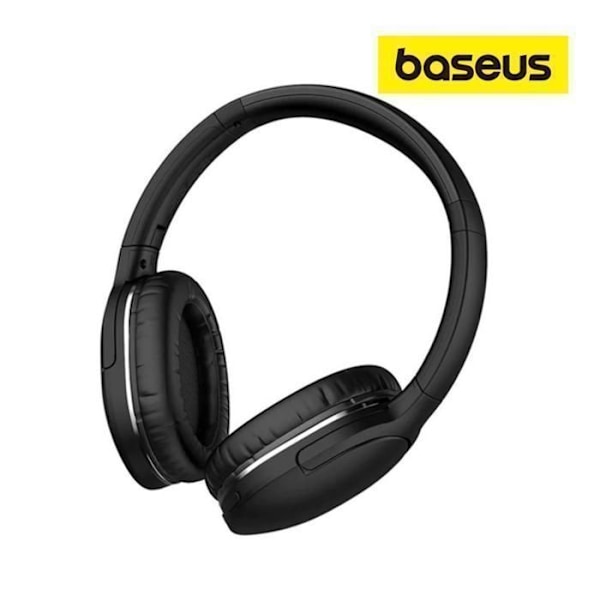 Kuulokkeet - BASEUS - Encok Wireless D02 Pro - Musta - Bluetooth 5.0 - 40h akunkesto sort