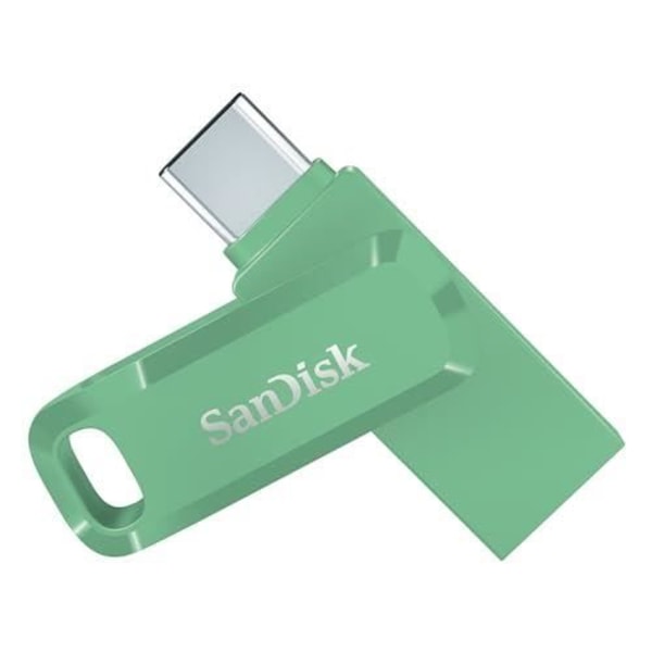 USB-avain - SANDISK - Ultra Dual Drive Go USB-C Absinthe 128 Gt - USB-C - 128 Gt - Vihreä