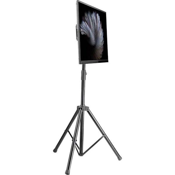 Manhattan LCD-näyttöjalusta - yleiskäyttöinen - musta - 37"-70" - muovia ja terästä