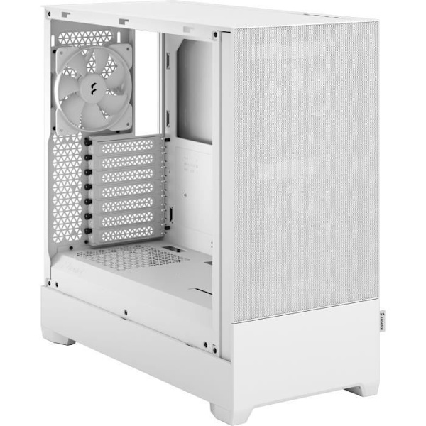 FRACTAL DESIGN - Pop Air White TG - PC taske - Hvid (FD-C-POA1A-03)