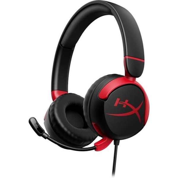 Wired Gaming Headset - HyperX Cloud Mini - til PC & konsol - Sort