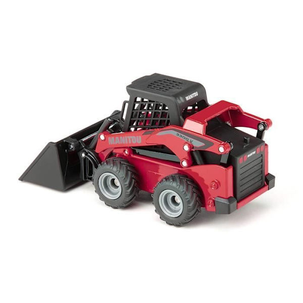 Minilader - Siku - 3300V - Skala 1/32 - Metal - Rød
