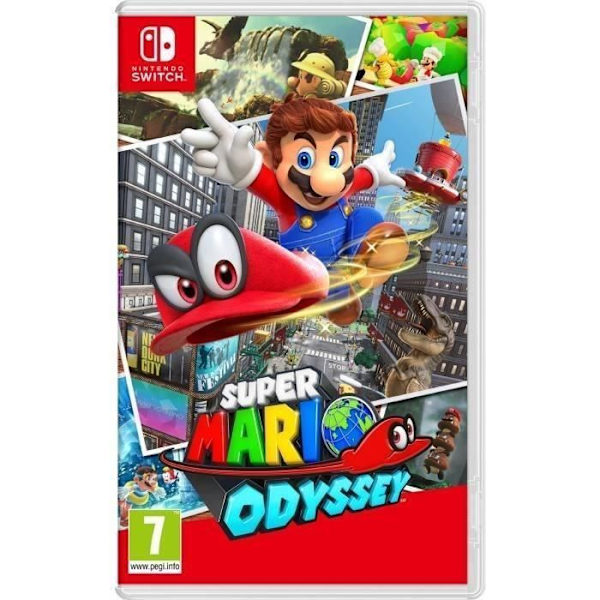 Super Mario Odyssey Game Switch -tuonti