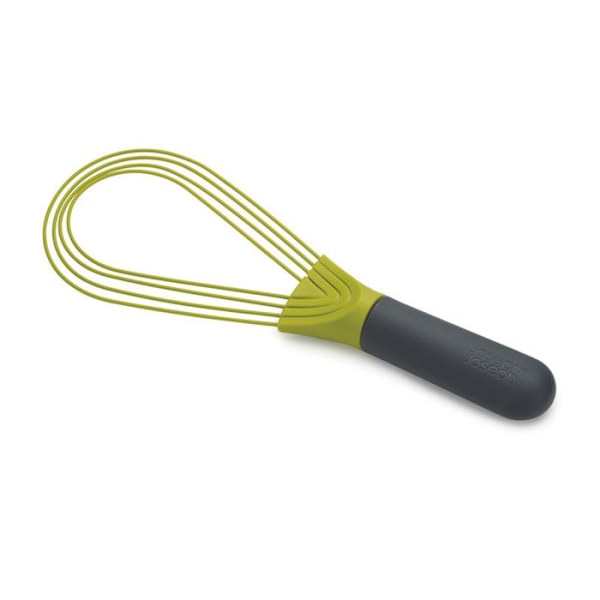 Fouet 2 i 1 - Joseph Joseph - Twist™ - Grøn - Stål og silicone - Tåler opvaskemaskine Grøn - Grå