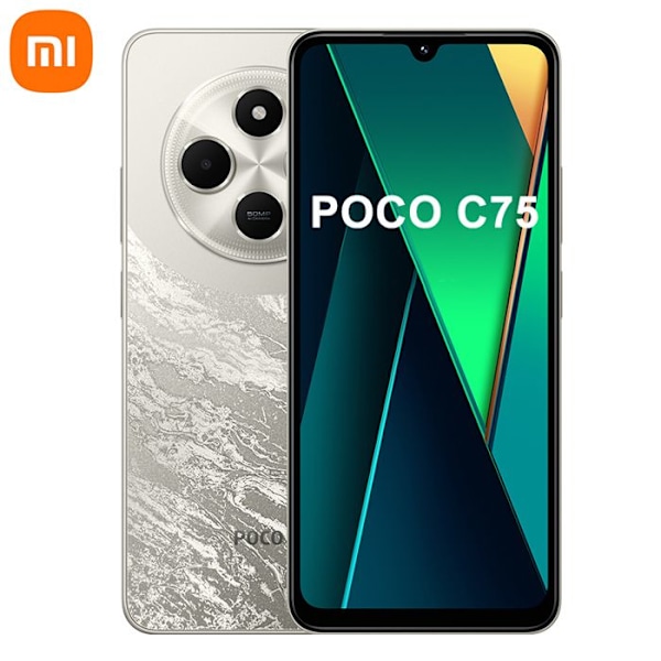 Xiaomi Poco C75 - Älypuhelin 8+256GB, Vihreä