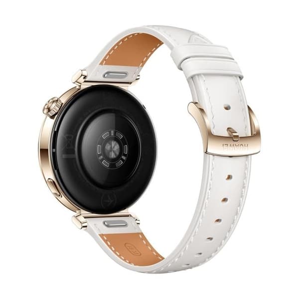 Smartklocka - HUAWEI - WATCH GT 5 41mm - AMOLED-skärm 1,43'' 466x466 - Vit läderrem - Batteritid 7 dagar Vit