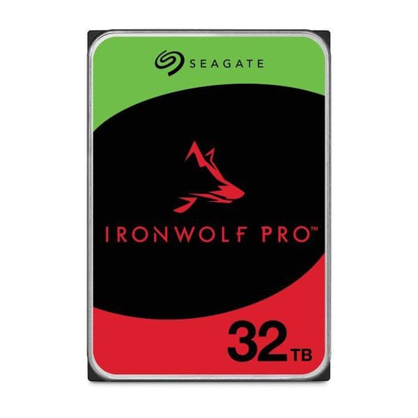 SEAGATE - IronWolf Pro - Intern NAS HDD - 32 To - 3,5 tum - 7200 varv/min