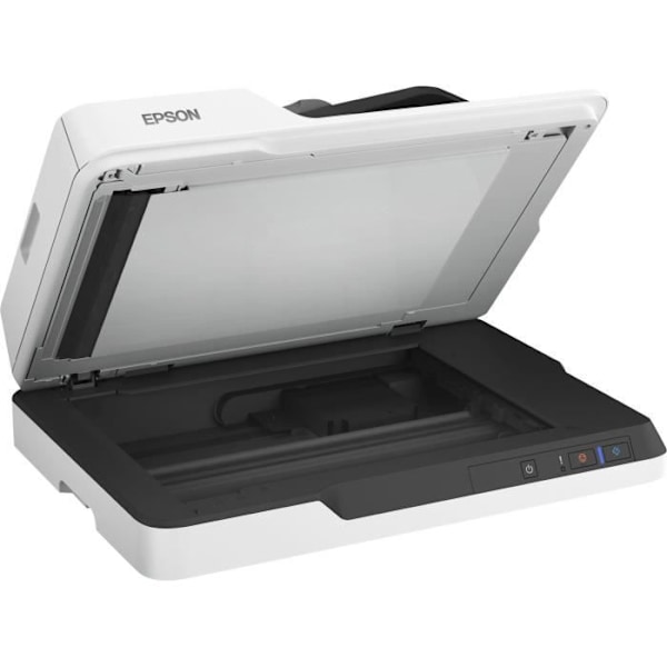 EPSON WorkForce DS-1630 Scanner - flatbed - Farve - USB 3.0 - A4 Sort, Hvid