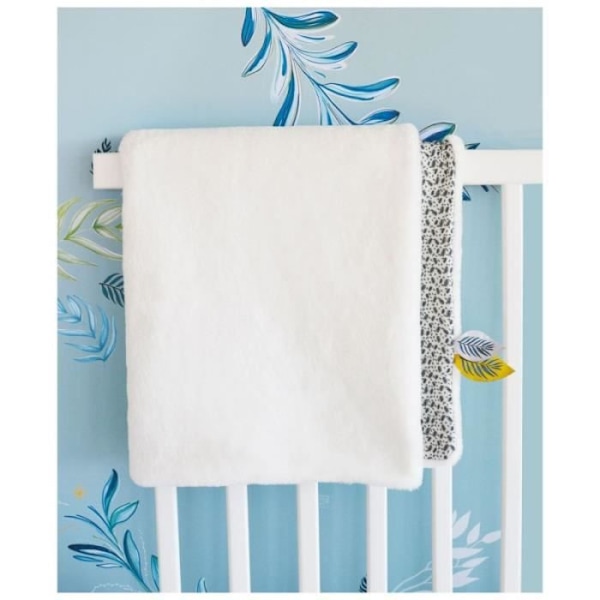 Plaid Blødhed Hvid Yoca Koala - Doudou og Kompagni - 100 x 70 cm - Baby hvid