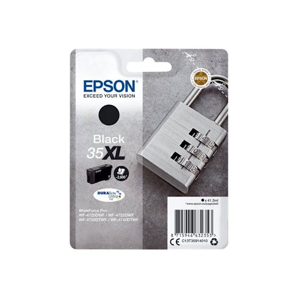 EPSON Original blækpatron 35XL - 41,2 ml - XL - Sort