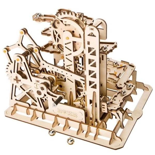3D Puzzle Marmorurata - ROBOTIME - Ruskea puu - 227 kpl - Aikuinen Brun