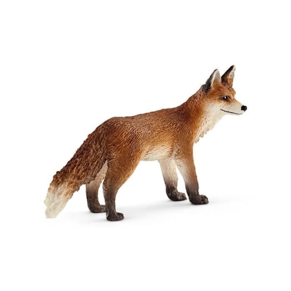 Rævefigur, SCHLEICH 150207 Vildt liv, typisk rød frakke, fra 3 år gammel Flerfärgad