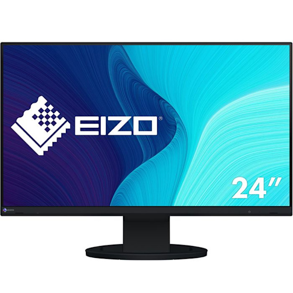 EIZO FlexScan EV2480-BK PC-skærme - 23,8" - Fuld HD - USB-C (8580)