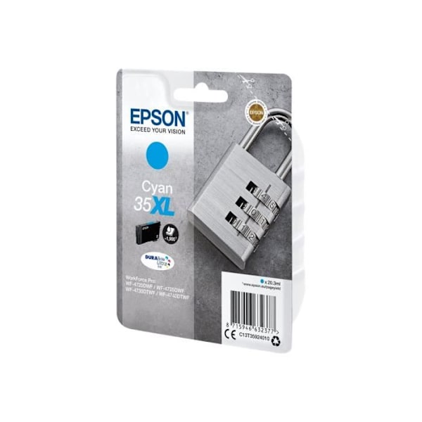 EPSON Original blækpatron 35XL - 20,3 ml - XL - Cyan