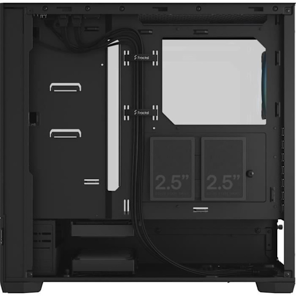 PC taske - FRACTAL DESIGN - Pop Air RGB Sort TG - Sort (FD-C-POR1A-06)