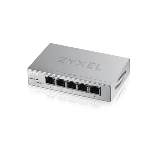ZYXEL GS1200-5 5-portars hanterbar Ethernet-switch - 2 lager stöds - Twisted Pair - Desktop