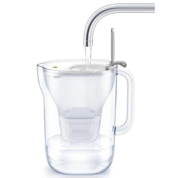 Brita Karaffer Karaffel med filter Style XL LED, volym 3,6 l, filter MX PRO, grå 1052803