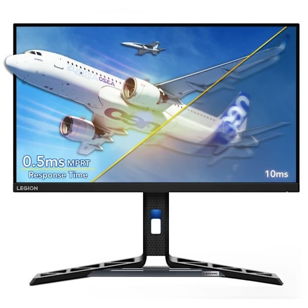 Lenovo R25f-30 24.5'' FHD -näyttö, VA, 380 nits, 0.5ms, 240Hz, kallistettava, käännettävä, käännettävä pystyasennossa, korkeussäädettävä jalusta, 2x