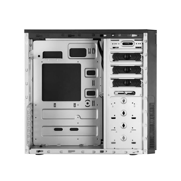 Chieftec HC-10B-OP PC-kotelo - SECC - ATX, Micro-ATX, Mini-ITX - Musta - 0,6 mm - 15,5 cm