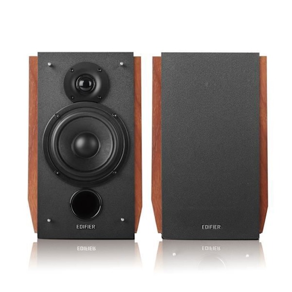 Edifier R1700BTs aktive bogreolhøjttalere - Bluetooth v5.0, 2.0 trådløs Near Field Studio Monitor-højttaler