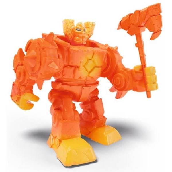 Lava Cyborg -hahmo - Lelu 7-vuotiaille ja sitä vanhemmille lapsille - SCHLEICH 42545 Eldrador Mini Creatures Flerfärgad